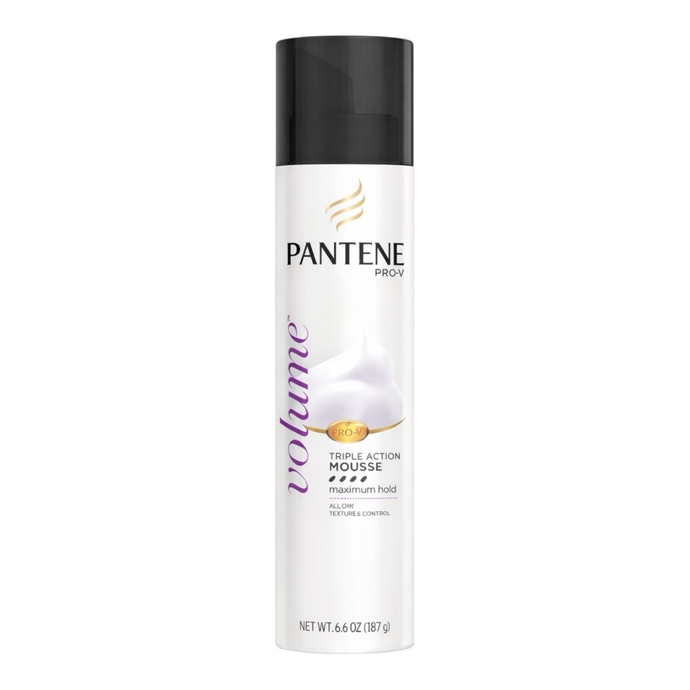 DISCONTINUED PANTENE PRO-V VOLUME TRIPLE ACTION MOUSSE MAXIUM HOLD 187G